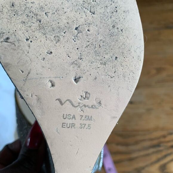 Nina Rhinestone Embellished‎ Sandals - Picture 9 of 11